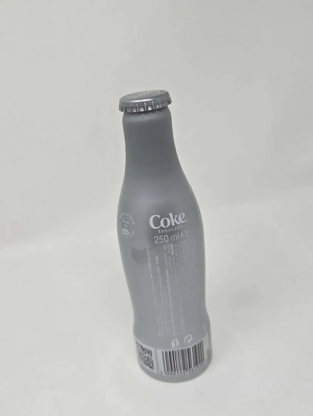 Limited Edition Daft Punk Coca Cola Glass Metal Alloy Bottle Music Band RARE